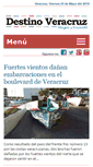 Mobile Screenshot of destinoveracruz.com